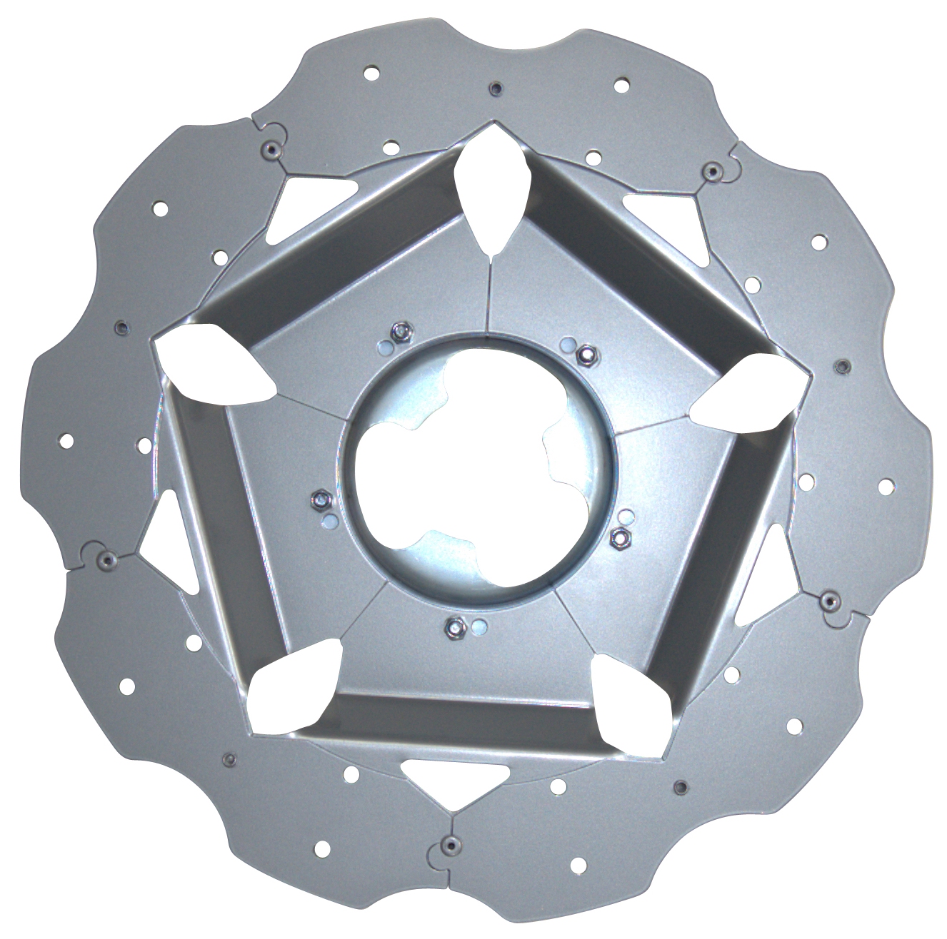 Diamantteller, unbestückt Pajarito