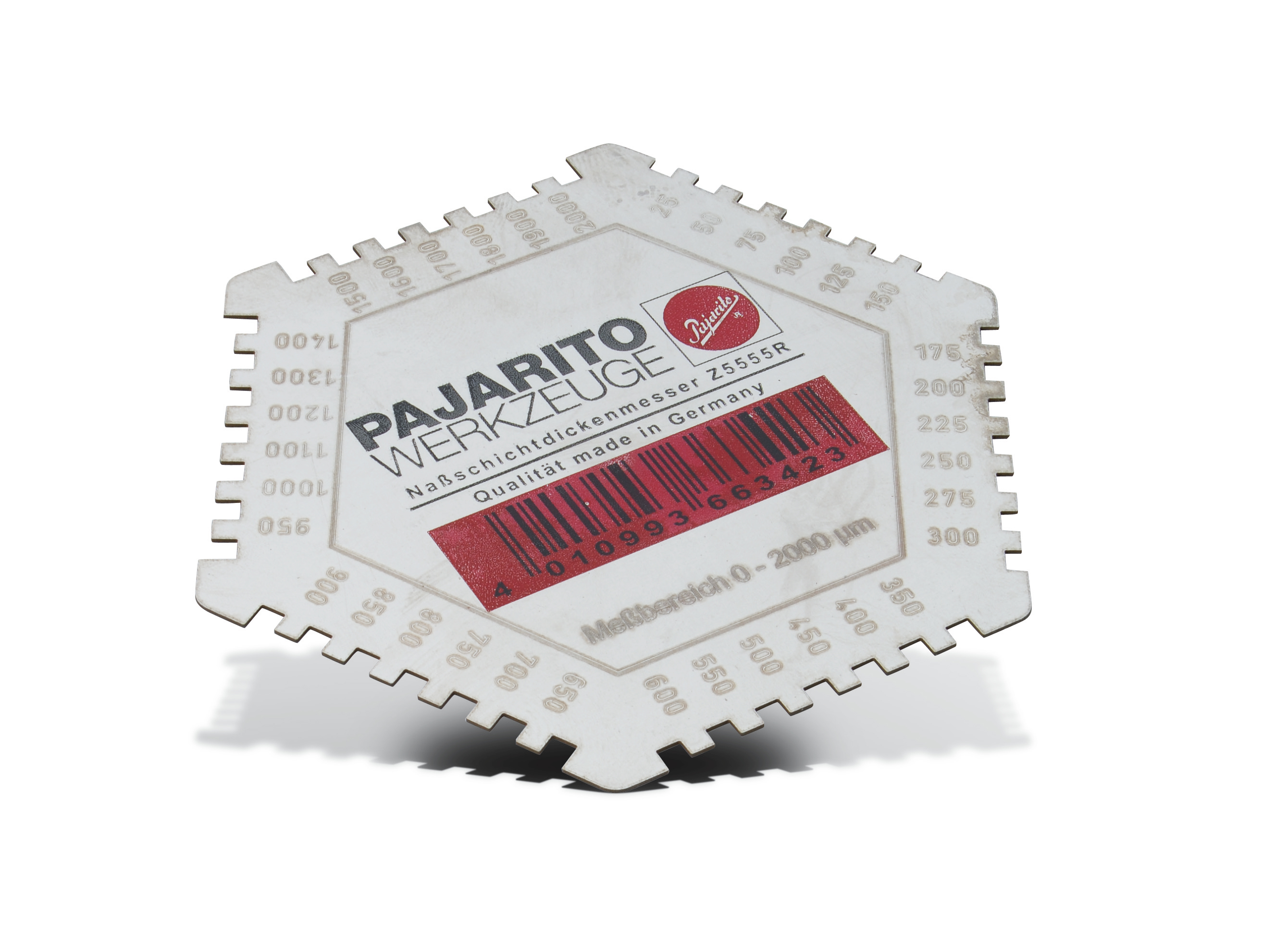 Nassschichtdicken-Messgerät, rostfrei Pajarito