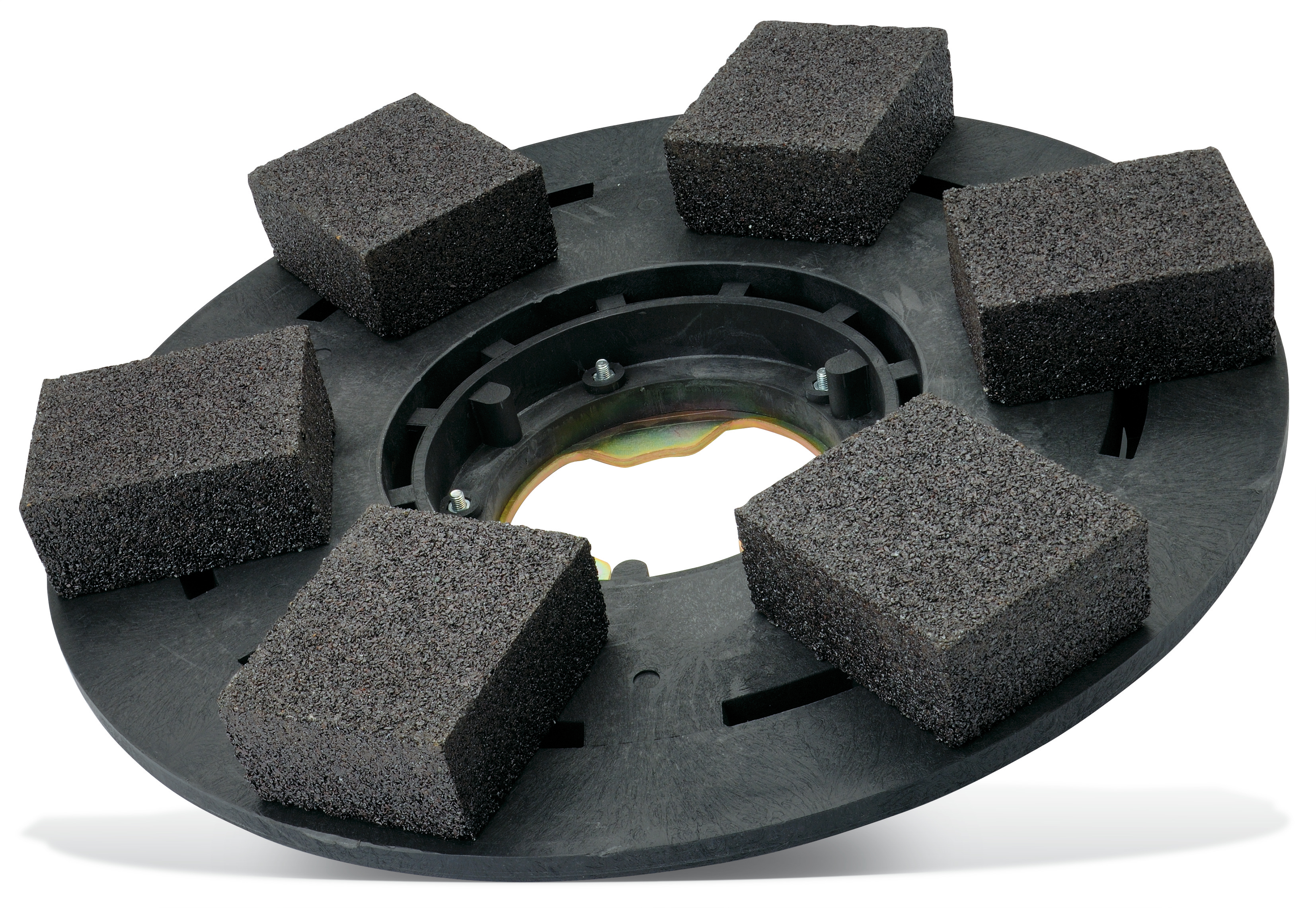 Satz Ersatzschleifsteine Schleifteller mit 6 eckigen Steinen Pajarito