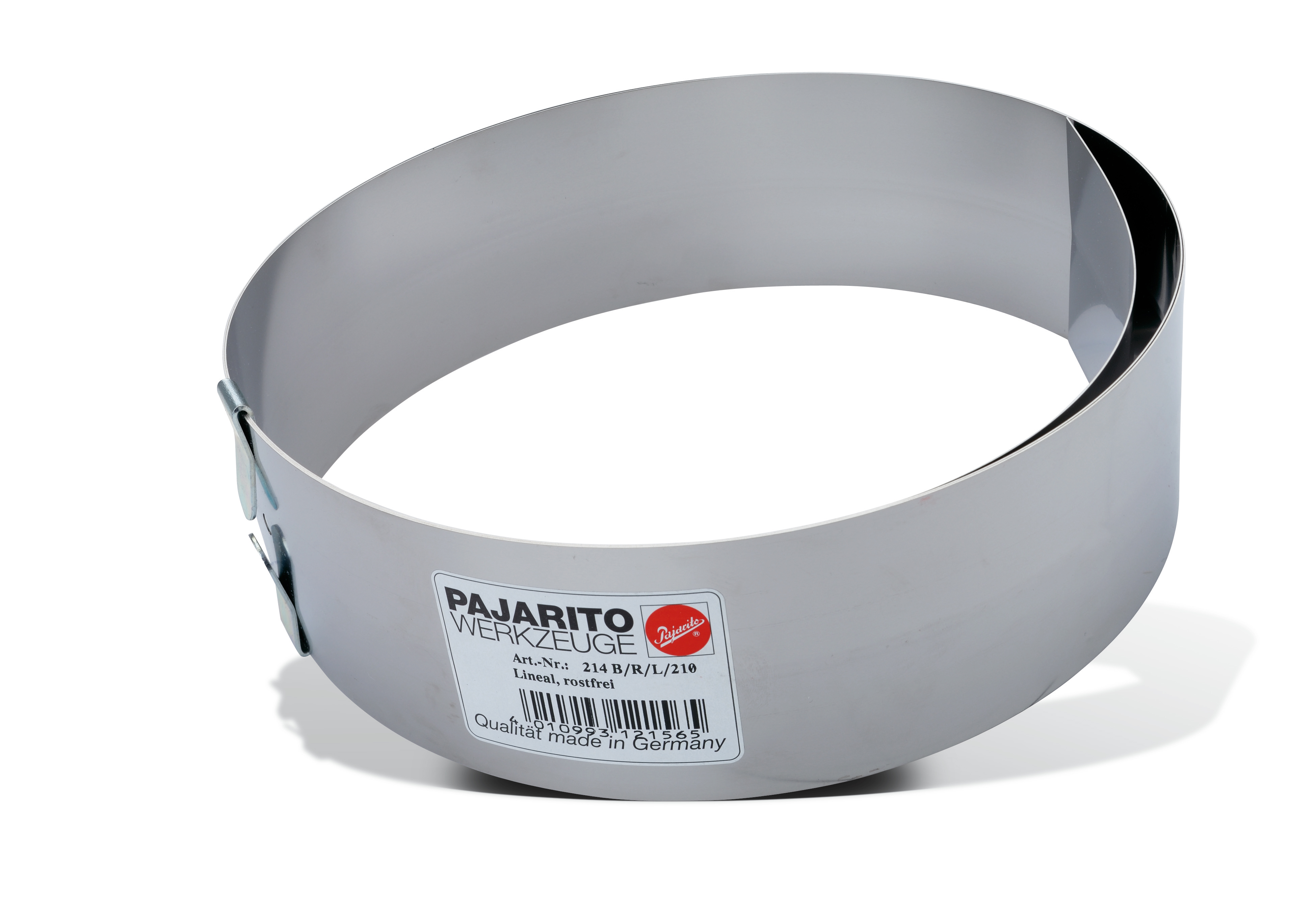 Lineal, bombiert, rostfrei Pajarito